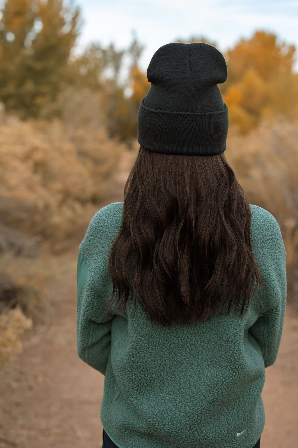 CLASSIC Dark Brown Light Wave Hat Wig - Image 3